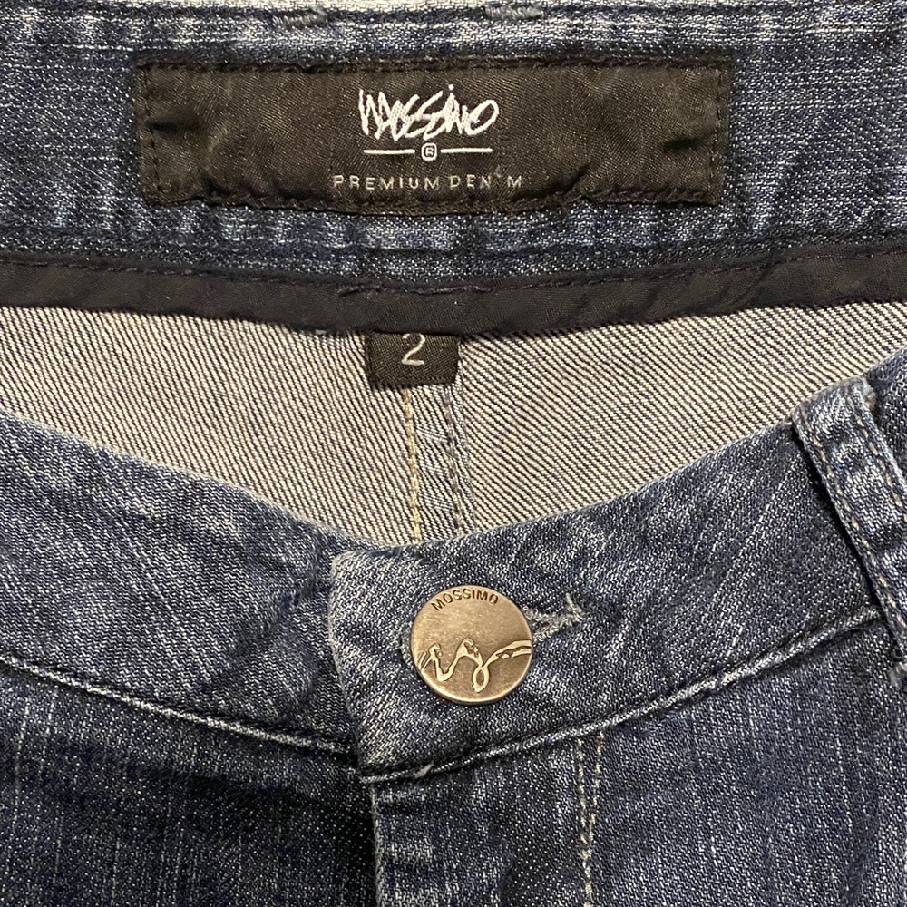 Mossimo Women's Boyfriend Jeans - Dark Blue